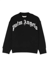 PALM ANGELS FELPA CLASSIC CURVED LOGO