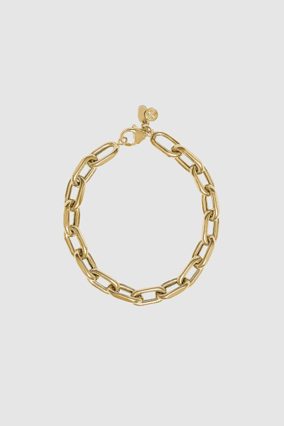 Anine Bing Link Bracelet In 14k Yellow Gold