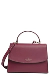 Kate Spade Darcy Top Handle Satchel In Blackberry Preserves