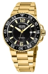 Gevril Riverside Swiss Automatic Bracelet Watch, 42mm In Gold