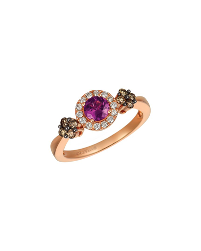 Le Vian 14k Strawberry Gold 0.86 Ct. Tw. Purple Garnet Ring