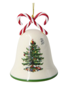 Spode Christmas Tree Candy Cane Bell Ornament