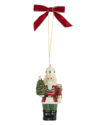 Spode Christmas Tree Tartan Nutcracker Ornament