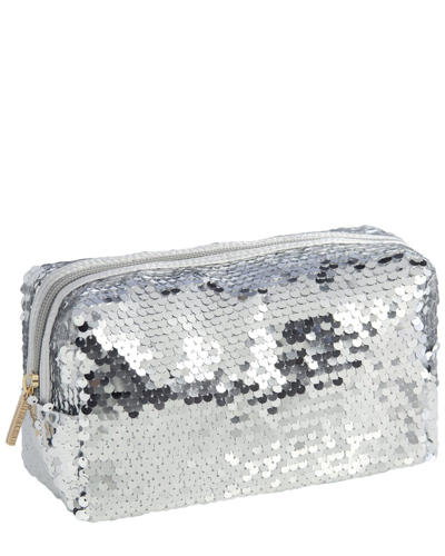 Shiraleah Bling Cosmetic Pouch In Silver