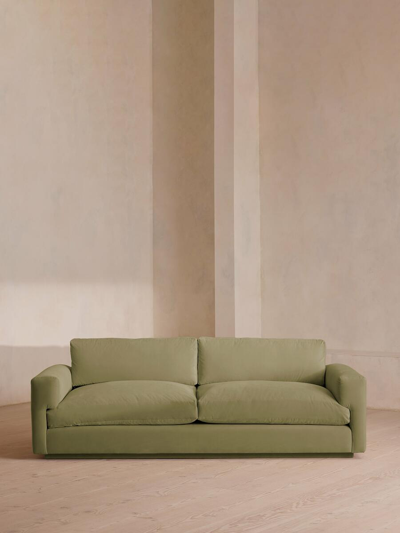 Soho Home Mossley Three Seater Sofa In Green