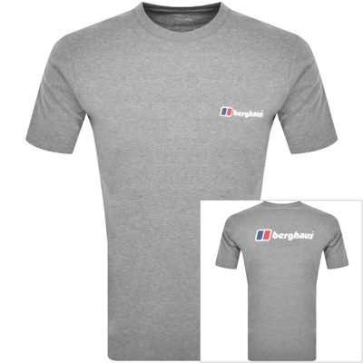 Berghaus Organic Logo T Shirt Grey
