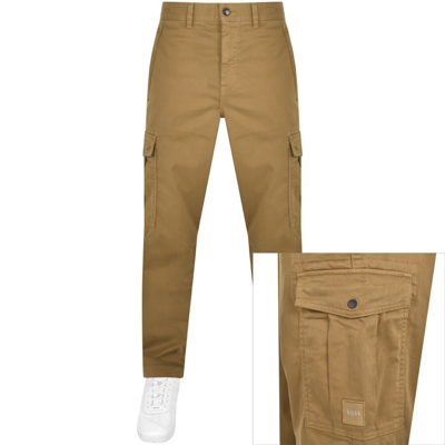 Boss Casual Boss Sisla 5 Cargo Trousers Brown