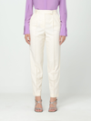 Simona Corsellini Pants  Woman Color Ivory In Ivory