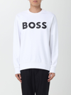 Hugo Boss Sweatshirt Boss Herren Farbe Weiss In White