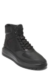 Cole Haan Men's Grandpro Crossover Lace-up Sneaker Boots In Black