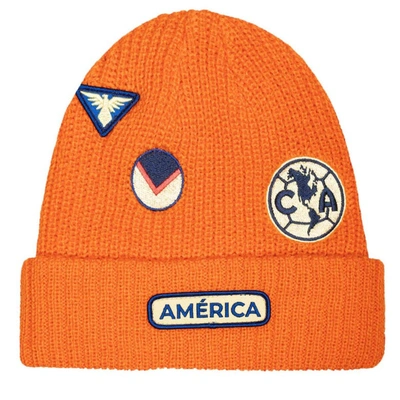 Fan Ink Orange Club America Guide Cuffed Knit Hat
