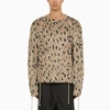 Bluemarble Abstract-pattern Drawstring-hem Jumper In Multicolor