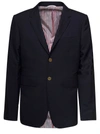 THOM BROWNE FIT 1 SB S/C (CLASSIC) IN ENGINEERED 4 BAR PLAIN WEAVE SUITING