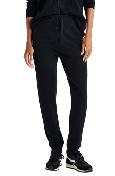 Splendid Elin Cashblend Sweater Jogger Pants In Black