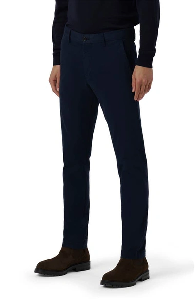 Bugatchi Men's Slim-straight Stretch Chino Trousers In Navy