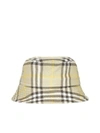 Burberry Vintage Check Cotton Bucket Hat In Hunter