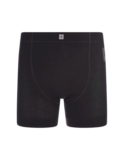 Givenchy Boxershorts 4g Aus Baumwolle In Black