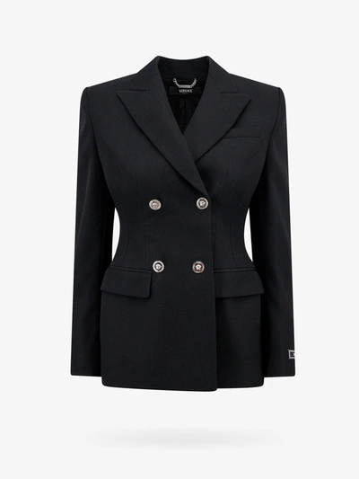 Versace Woman Blazer Woman Black Blazers E Waistcoats