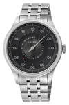 Gevril Jones St. Swiss Automatic Bracelet Watch, 45mm In Silver