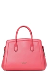 KATE SPADE KNOTT MEDIUM LEATHER SATCHEL