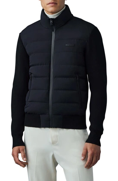 MACKAGE HANEY CITY WATER RESISTANT 800 FILL DOWN HYBRID JACKET