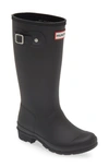 Hunter Unisex Tri Color Logo Backstrap Boots - Little Kid, Big Kid In Black