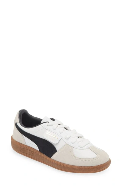 Puma Palermo Leather Sneaker In White