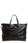 BALENCIAGA X-LARGE PASSENGER CARRY ALL CALFSKIN LEATHER TOTE