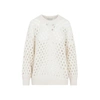 Isabel Marant Tane Sweater In Nude &amp; Neutrals