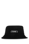 Moncler Genius Black Bucket Hat In Black