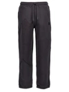 Objects Iv Life Grey Logo Embroidered Joggers In Gray