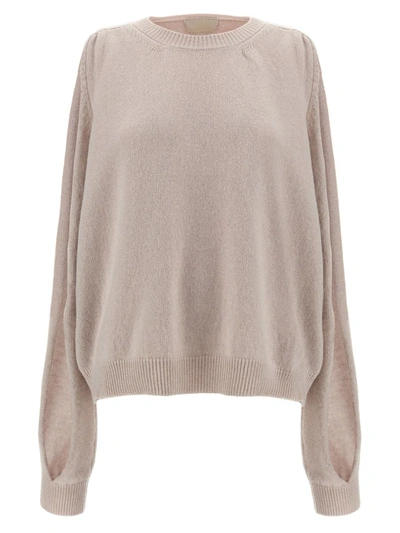 Ramael Dorsal Sweater, Cardigans Beige In Grey