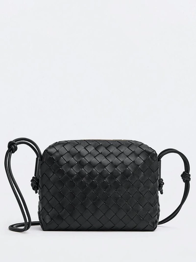 Bottega Veneta Loop Camera  Small Bags In Black