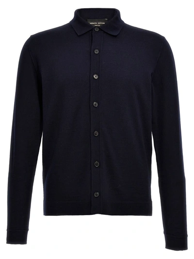 ROBERTO COLLINA ROBERTO COLLINA KNITTED SHIRT