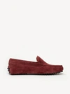 M. Gemi The Felize Shearling In Burgundy