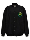 Barrow Embroidered Logo Bomber Jacket In Black