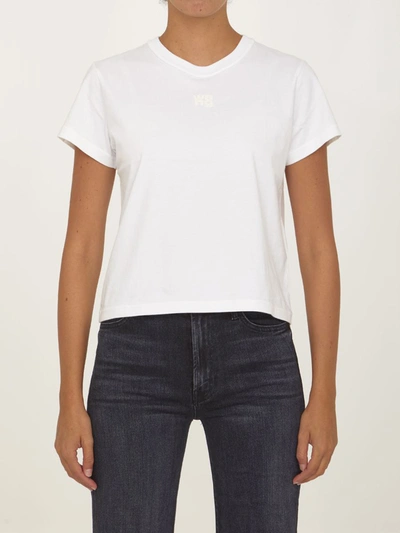 Alexander Wang White T-shirt With Logo