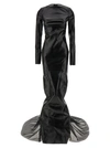 RICK OWENS AL COLUMN DRESSES BLACK