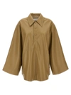 Nanushka Clarice Shirt And Blouse Green