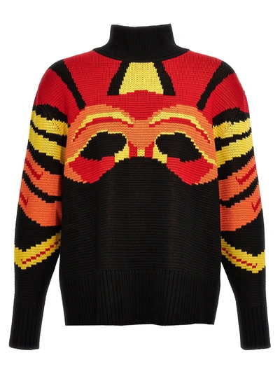 BLUEMARBLE JACQUARD SWEATER SWEATERS AND CARDIGANS MULTICOLOR