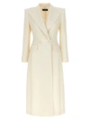 Dolce & Gabbana Long Double-breasted Wool Cady Coat