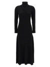 Fabiana Filippi Elegant Virgin Wool Long Dress For Women