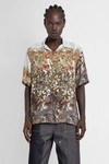 Kapital Aloha Convertible-collar Printed Crepe Shirt In Multicolor