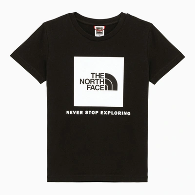 The North Face Logo-print Cotton T-shirt In Black