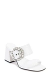 Karl Lagerfeld Sylvie Sandal In Bright White