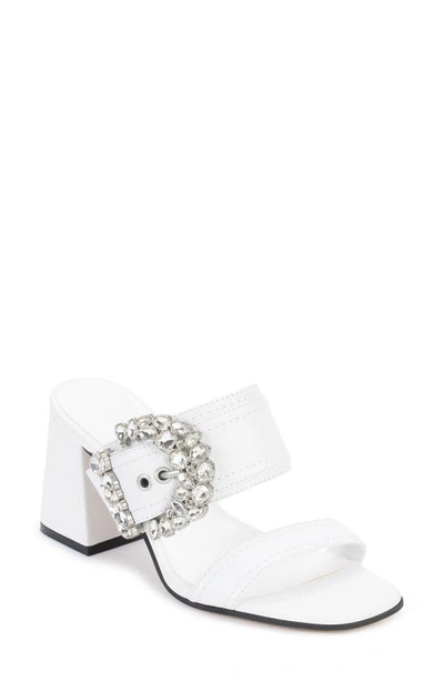 Karl Lagerfeld Sylvie Sandal In Bright White
