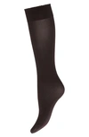 Wolford Velvet De Luxe 50 Knee-highs Size: S, Col: Black