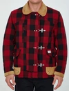 Fay 4 Hooks Jacket In Red