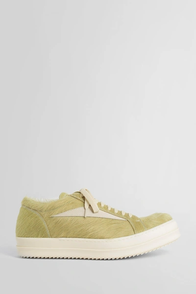 Rick Owens Green Vintage Sneakers