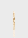 Alessandra Rich Brass Chain Link Choker In Gold